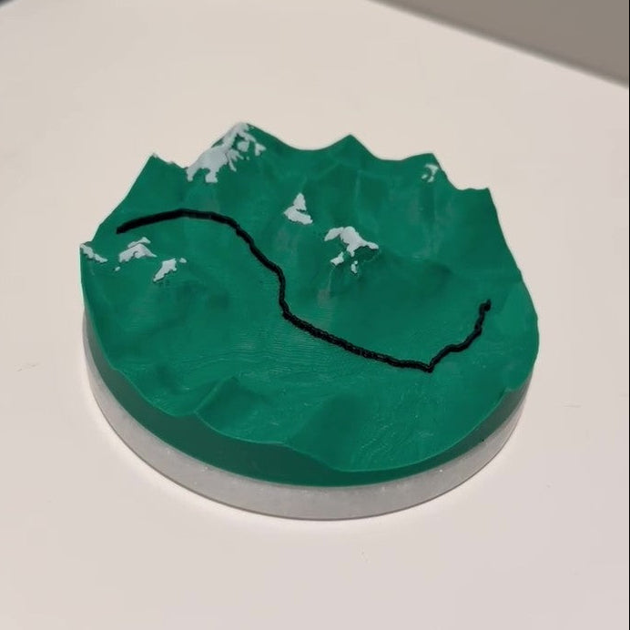 Custom Base 3D Terrain Map